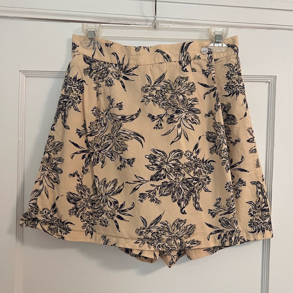 Vintage Baby Yellow Floral Skort by Merona